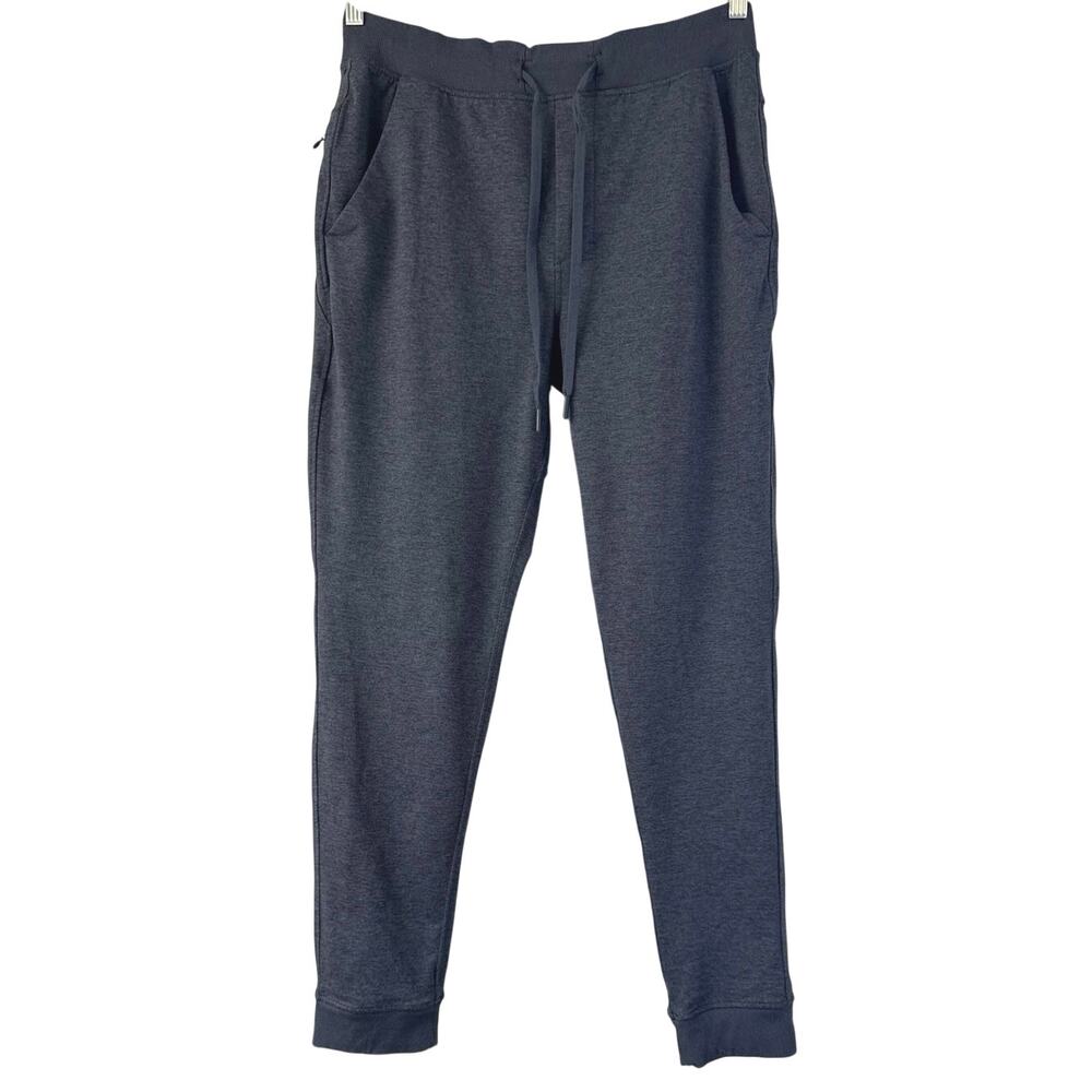 Birddogs Joggers Mens Large Blue Heather Drawstring Sweatpants *EUC
